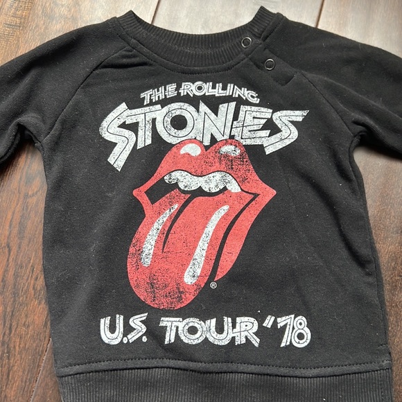 NWT Gender Neutral The Rolling Stones US Tour 78 Sweatshirt and Matching Pants! - Picture 2 of 7